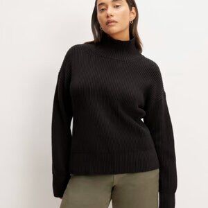 Everlane Cotton Ribbed Turtleneck